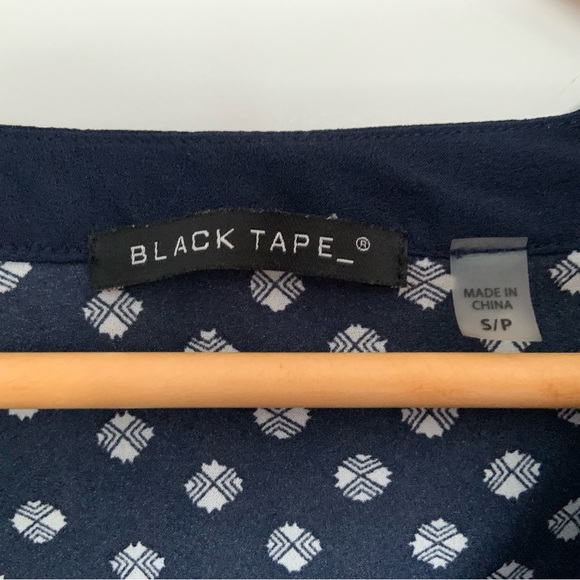 Black Tape Navy Top - Picture 2 of 4